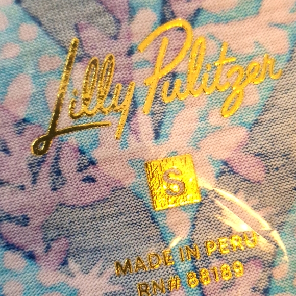 Lilly Pulitzer Dress - Etta Dress NWT Barton Blue Star Gazer Small - Picture 6 of 15